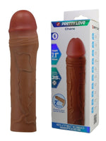 Censan Chane Gerçek Hissiyatlı Uzatıcı Penis Kılıfı Brown - C-BI0262541