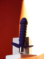 Censan Condal anal vibratör suya dayanıklı Mor, 14 cm - C-T358006