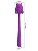 Censan Cute Bear Flirting Stick Modern Vibratör - C-BW5000322