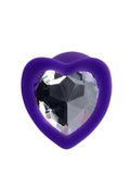 Censan Diamond Heart Anal Plug Mor 7 cm 18 g - C-T357024