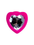 Censan Diamond Heart Anal Plug Pembe 7 cm 18 g - C-T357023