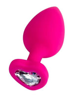 Censan Diamond Heart Anal Plug Pembe 9,5 - C-T357027