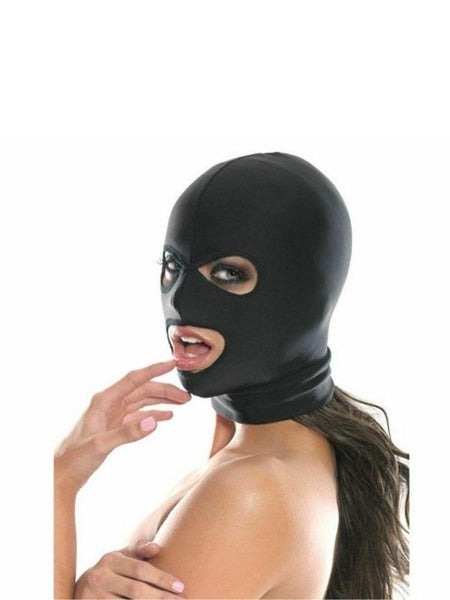 Censan Fantezi Fetish Maske  Siyah - C-3120