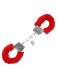 %10 İndirim – Censan Fetiş Fantezi Kırmızı Peluşlu Metal Kelepçe - CA-C-9248K
