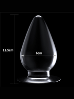 Censan Flawless Clear Anal Plug 4.5 İnç - C-LV310017
