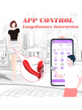 Censan FoxShow APP Kontrollü Giyilebilir Vibratör - C-WYSB310
