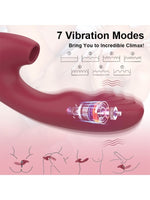 Censan FoxShow Kissers G10 Şarjlı Akıllı Rabbit Vibratör – G-Spot & Klitoris Uyarıcı | Çift Motorlu | Dalga Hareketli | Su Geçirmez - C-WYSG10