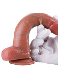 Censan Gerçekçi Tasarımlı Vakum Tabanlı Silikon Dildo 21,6 cm - C-YQWL-005