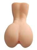 Censan Göğüslü Çift Girişli Vajina Mastürbatör 850 Gr - C-0113