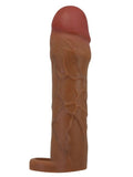 Censan Hani Gerçek Hissiyatlı Uzatıcı Penis Kılıfı Brown - C-BI0262551