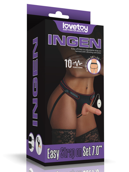 Censan Ingen Easy Strapon Set 7 inç - C-LV715115
