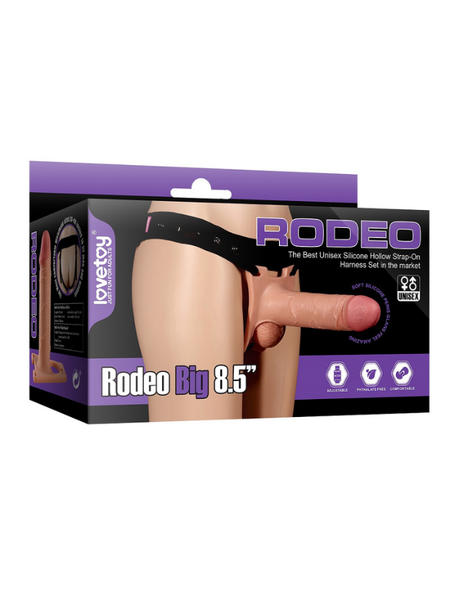 Censan Ingen Rodeo Hollow Big Strapon Set 8.5 inç - C-LV415002