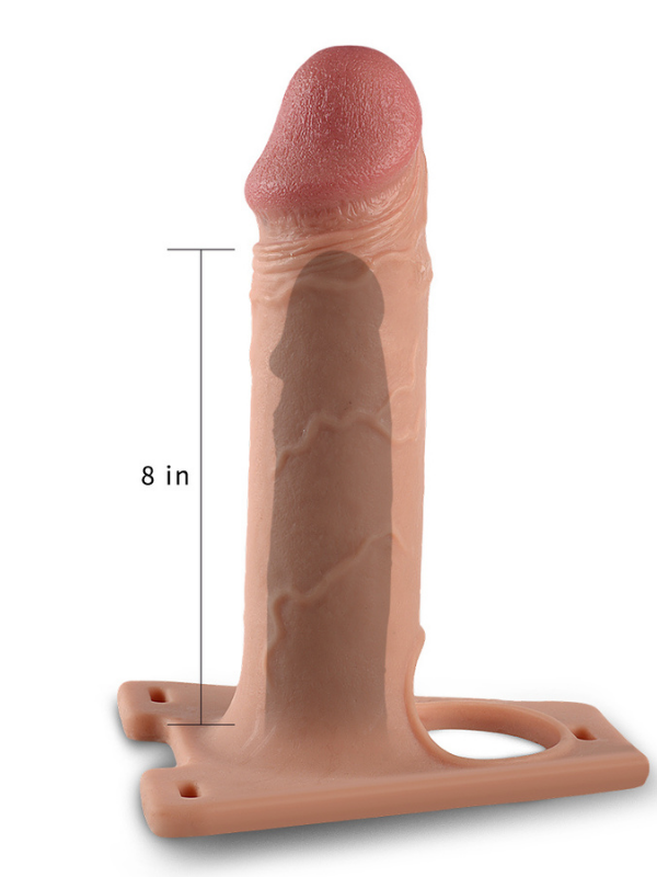 Censan Ingen Rodeo Hollow Big Strapon Set 8.5 inç - C-LV415002