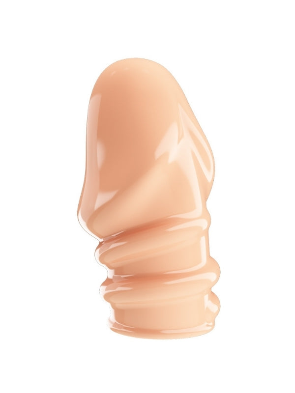 Censan Jeremy Geciktirici ve Sertleştirici TPR Penis Kılıfı Ten Rengi - C-BI026249