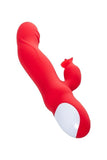 Censan Jos Redli 21cm Kırmızı Klitoral Uyarıcılı Vibratör - C-T783034