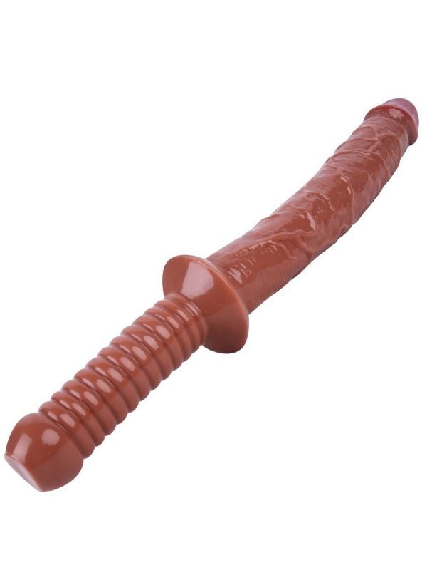 Censan KahveRengi 38 cm Jop Dildo Model No:1070 - C-7855K