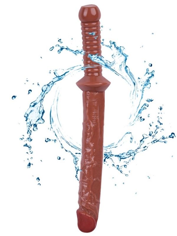 Censan KahveRengi 38 cm Jop Dildo Model No:1070 - C-7855K