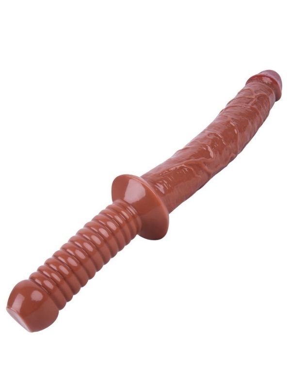 Censan KahveRengi 38 cm Jop Dildo Model No:1070 - C-7855K