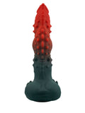 Censan Kırmızı Siyah Canavar Dildo Model 1 - C-7415