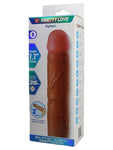 Censan Kylian Gerçek Hissiyatlı Uzatıcı Penis Kılıfı Brown - C-BI0262571