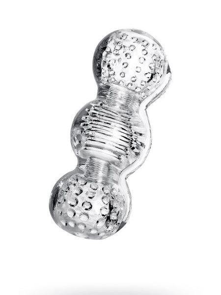 Censan Lingam Masturbator Rashmi, TPE, Şeffaf, 15,5 cm - C-T880102