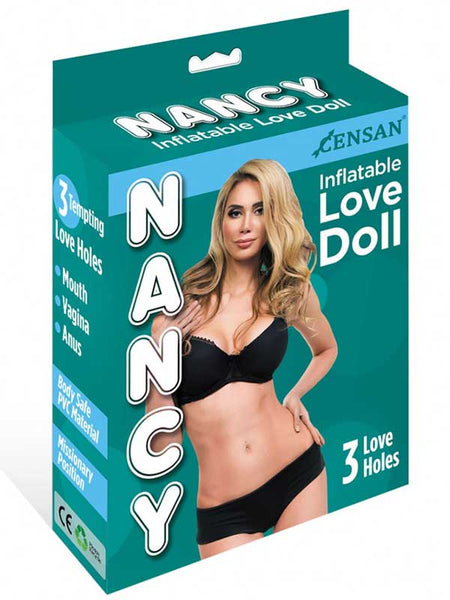 Censan Nancy Love Doll 3 İşlevli Şişme Bebek - C-2020N