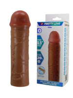 Censan Nile Gerçek Hissiyatlı Uzatıcı Penis Kılıfı Brown - C-BI0262521