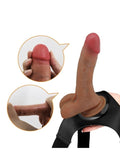 Censan Oher Fışkırtmalı & Titreşimli Belden Bağlamalı Dildo Vibratör - C-BW022103P