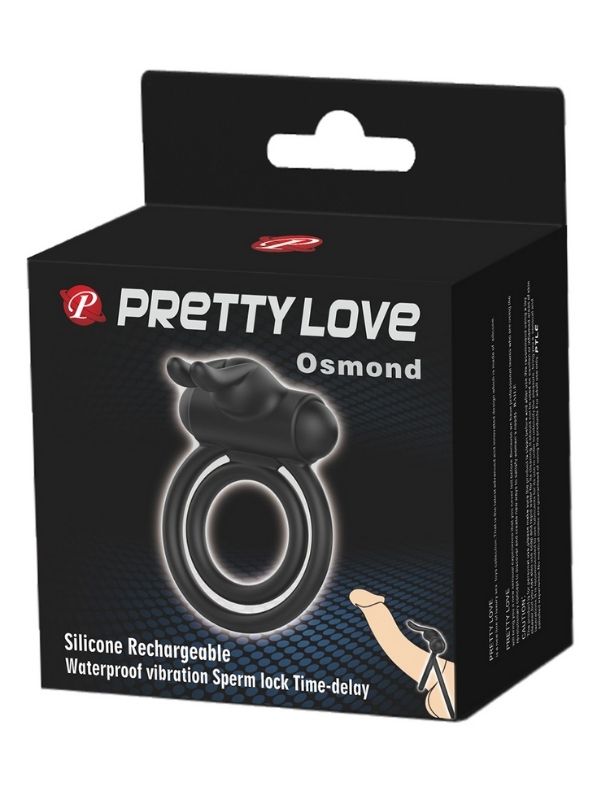 Censan Osmond Titreşimli Silikon Penis Halkası - C-BI210169