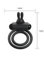 Censan Osmond Titreşimli Silikon Penis Halkası - C-BI210169