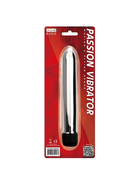 Censan Passion Vibrator Çelik Görünümlü Vibratör - C-BW006002
