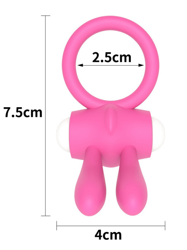 Censan Power Clit Silicone Cockring Penis Halkası - C-LV1422