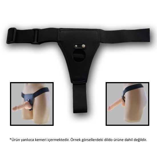 Censan Protez Penis Strapon Belden Bağlama Kemeri - C-336