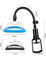 Censan Pussy Pump Premium Fun Çift Başlıklı Vajina & Gööğüs Pompası - C-3121
