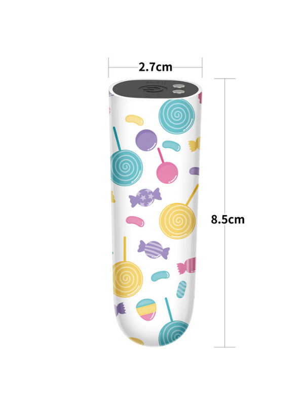 Censan Rechargeable Lollipop Massager Kurşun Vibratör - C-LV230214