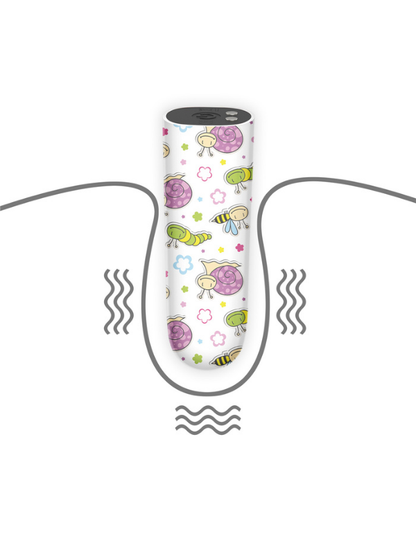 Censan Rechargeable Snails Massager Kurşun Vibratör - C-LV230211