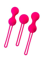 Censan Redvil Kegel Vajinal Top Seti Pembe 16,5 cm - C-T764005