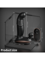 Censan S-Hande Eye of Horus Rct Şarjlı Kumandalı Perine ve Uyarıcı İleri Geri Hareketli 2 in 1 Vibratör - C-SHDS6522