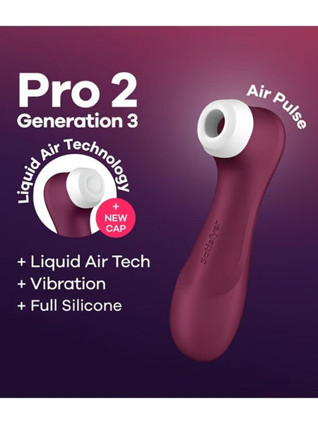 Censan Satisfyer Pro 2 Generation 3 Klitoris Uyarıcı Vibratör - C-TJ2018-2-9A-1