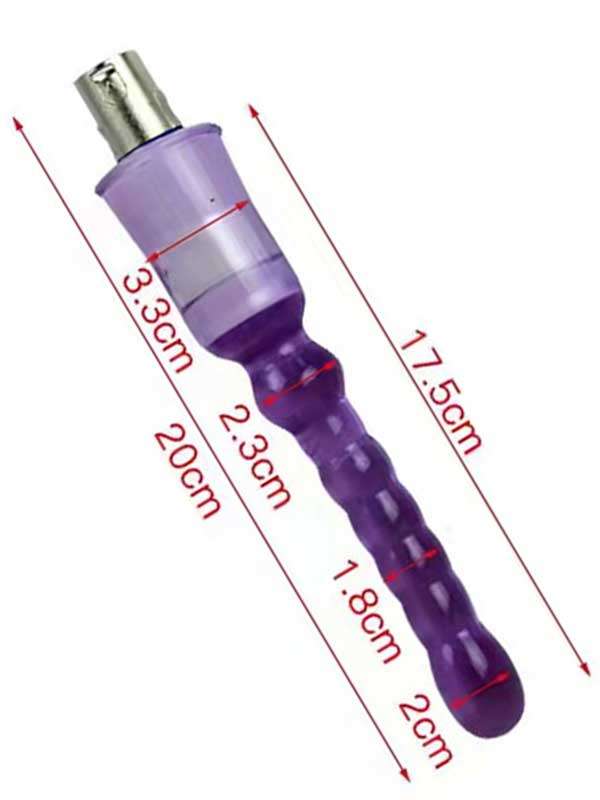 Censan Seks Makinesi Aksesuarı P07 Jel Anal Plug - CA-C-0069I