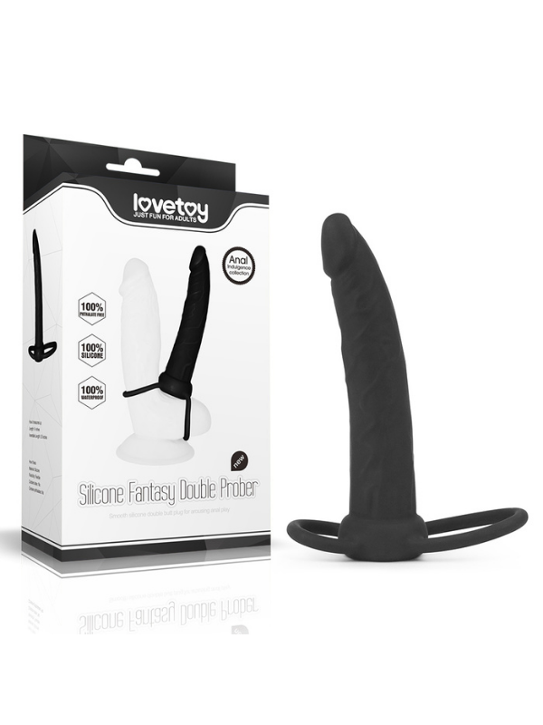 13 cm Siyah Anal Penis Halkası - CA-LV2614