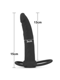 13 cm Siyah Anal Penis Halkası - CA-LV2614