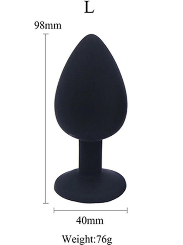 Censan Silikon Anal Tıkaç L Boy - C-3106L