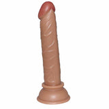 Censan Siyah Renk Gerçekçi 15CM Anal Dildo - C-7430-S
