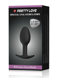 Censan Special Anal Stimulation İçi Ağırlıklı Top Olan Anal Plug Tıkaç - C-BI040033