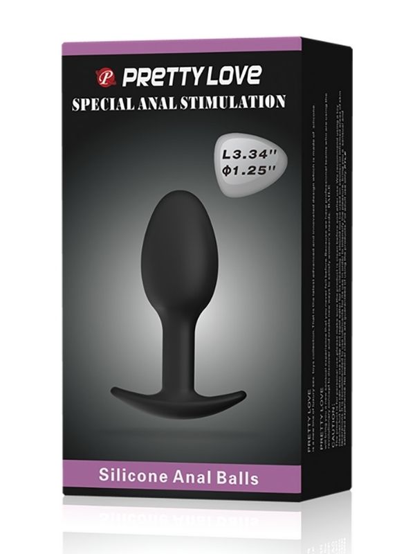 Censan Special Anal Stimulation İçi Ağırlıklı Top Olan Anal Plug Tıkaç - C-BI040033