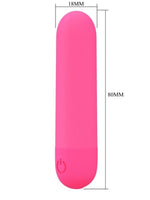 Censan Stefan Mini Massager Bullet Vibratör Kırmızı - C-BI300085K