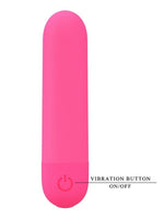 Censan Stefan Mini Massager Bullet Vibratör Kırmızı - C-BI300085K