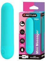 Censan Stefan Mini Massager Bullet Vibratör Mavi - C-BI300085M