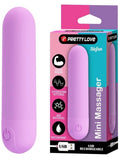 Censan Stefan Mini Massager Bullet Vibratör Mor - C-BI300085MM